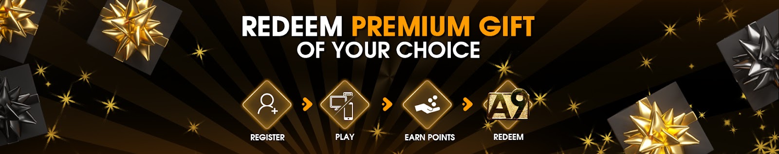 A9Play Redeem Mall rewards showcase