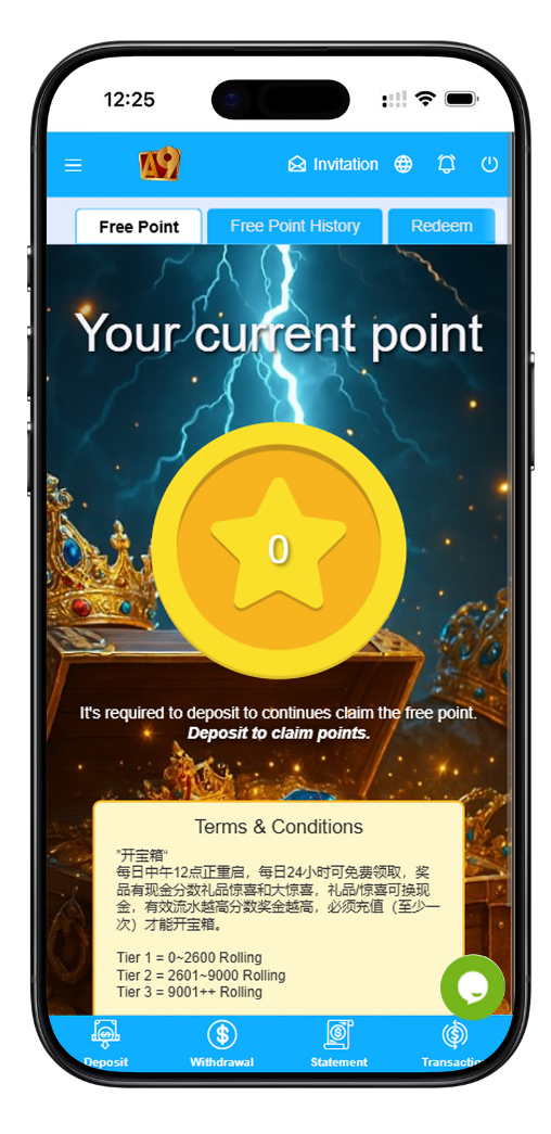 A9Play Sign Up daily free points